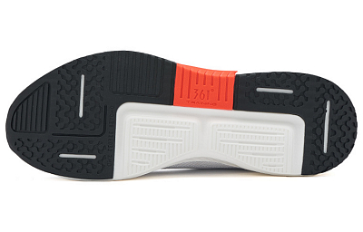 361° Low Top Sports Casual Shoes Men's Silver White