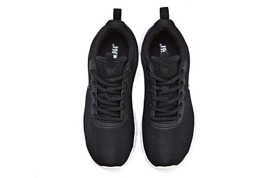 361° Anti Slip Wear Resistant Low Top Running Shoes Women's Black White