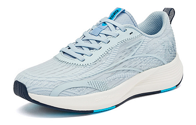 361° Feather Abrasion Resistant Breathable Low Top Running Shoes Men's Oxygen Blue