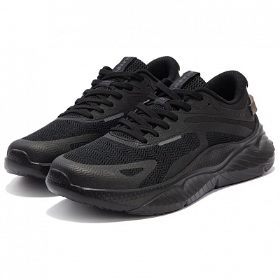 361° Cushioning Abrasion Resistant Breathable Low Top Running Shoes Men's Black