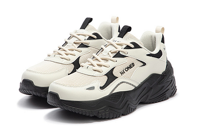 361° Ode Slip Resistant, Abrasion Resistant, Breathable Low Top Casual Shoes Women's Oat Milk Black