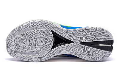 361° Big3 3.0 Cushioning, Wear Resistant Low Top Performance Basketball Shoes Men's Silver White Turquoise