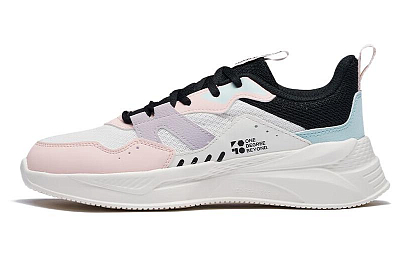 361° Cushioning Anti-Slip And Wear-Resistant Low-Top Sports Casual Shoes Women's White Pink Black