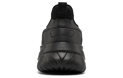 361° Anti-Slip Wear-Resistant Low-Top Running Shoes Men's Black