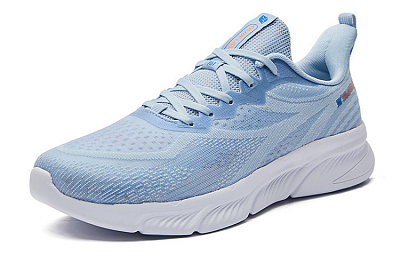 361° Cushioning Breathable Lightweight Abrasion Resistant Slip Resistant Low Top Running Shoes Men's Oxygen Blue
