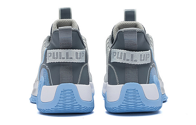 361° Ag Volley MOD Slip Resistant And Breathable Mid Top Performance Basketball Shoes Men's Cosmic Gray