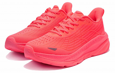 361° Red Flame 3 Anti-Slip Wear-Resistant Low-Top Running Shoes Men's Pink