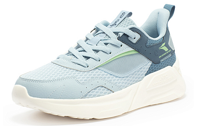 361° Lightweight Comfort Cushioning Anti-Slip Wear-Resistant Breathability Low-Top Casual Shoes Men's Oxygen Blue