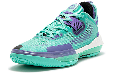 361° Ultra Star 1.0 Pro Basketball Shoes Men Low Top Jade Green/Ultraviolet