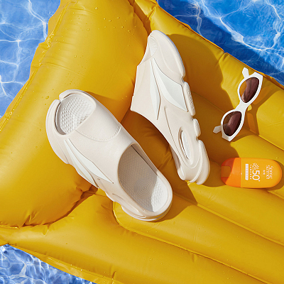 361° Flying Standard Slide Slippers Unisex Ecru