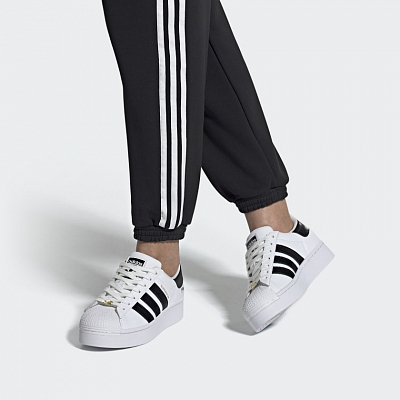 Adidas Originals Superstar Bold 'White Black' Women's
