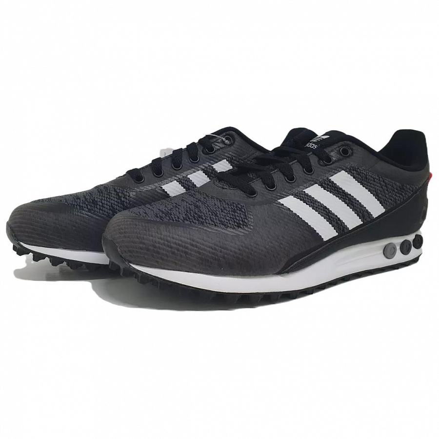 Adidas Originals LA Trainer Anti Slip Wear Resistant Low Top Training Shoes Men's Black купить в интернет-магазине Yoocart с быстрой доставкой по России.