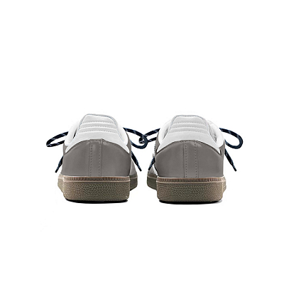 Adidas Originals SAMBA OG Anti-Slip Wear-Resistant Low-Top Skateboard Shoes Unisex Gray White