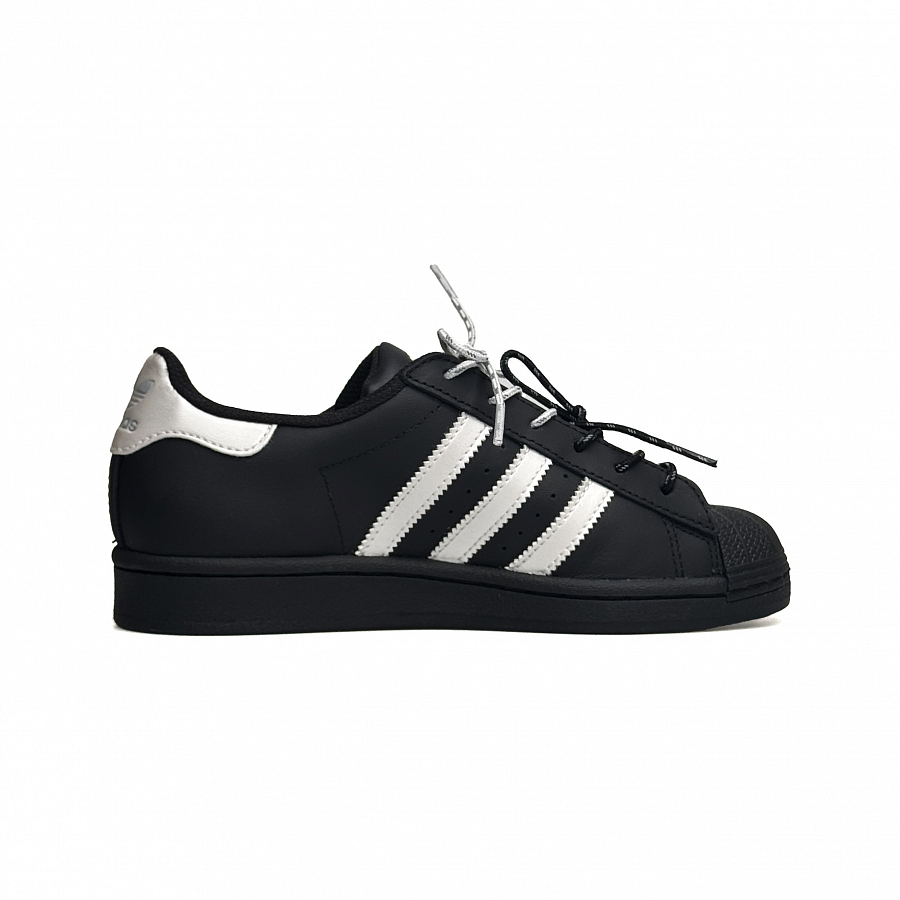 Adidas Originals SUPERSTAR Anti-Slip Wear-Resistant Low-Top Skateboard Shoes Unisex Black Gray купить в интернет-магазине Yoocart с быстрой доставкой по России.