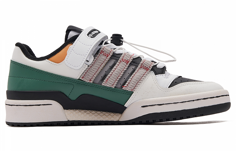 Adidas Originals FORUM Impact-Resistant Wear-Resistant Low-Top Skateboard Shoes Unisex White Black Green купить в интернет-магазине Yoocart с быстрой доставкой по России.