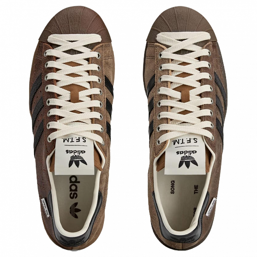 Adidas Superstar Song For The Mute Brown Black Women's купить в интернет-магазине Yoocart с быстрой доставкой по России.