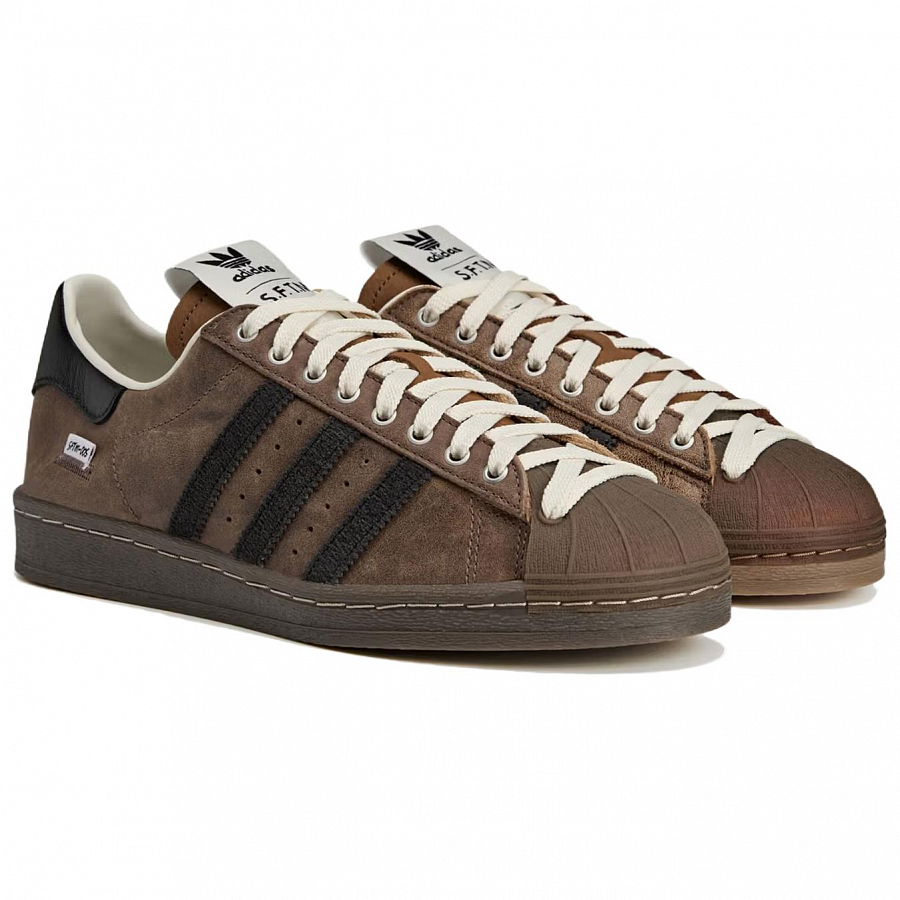Adidas Superstar Song For The Mute Brown Black Women's купить в интернет-магазине Yoocart с быстрой доставкой по России.