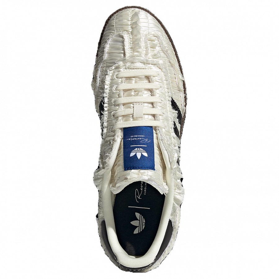 Adidas Samba Reverie By Caroline Hú Clot White Textured Silk Upper купить в интернет-магазине Yoocart с быстрой доставкой по России.