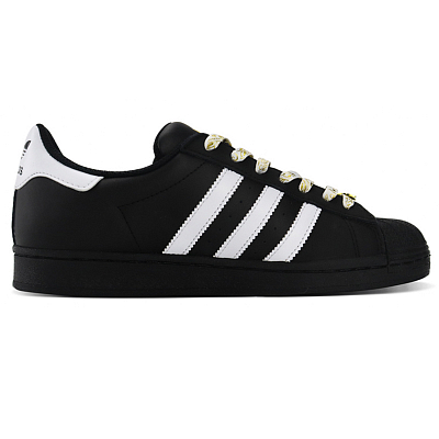 Adidas Originals SUPERSTAR Wear-Resistant Low-Top Skateboard Shoes Unisex Black White