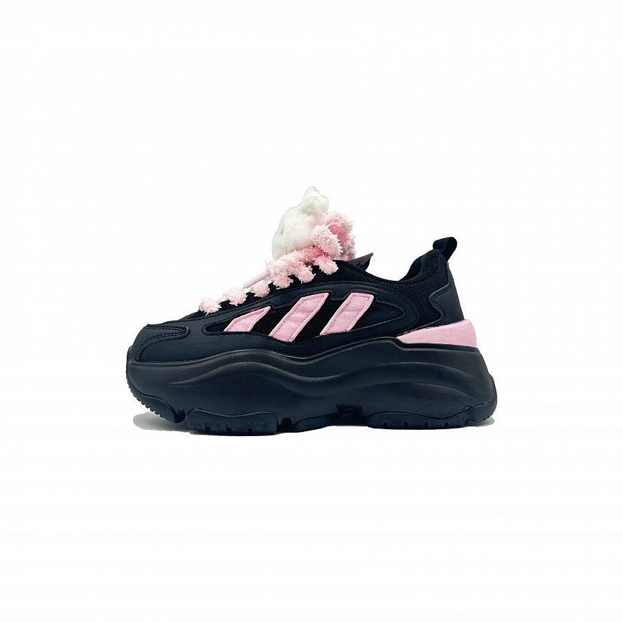 Adidas Originals OZGAIA Casual Shoes Women's Low-Top Black/Pink купить в интернет-магазине Yoocart с быстрой доставкой по России.