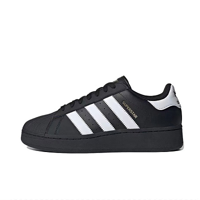 Adidas Originals SUPERSTAR XLG Anti-Slip Wear-Resistant Low-Top Skateboard Shoes Unisex Black