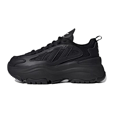 Adidas Originals OZGAIA Slip Resistant Low Top Casual Shoes Women's Black Blue