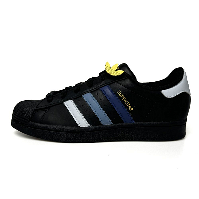 Adidas Originals SUPERSTAR Anti Slip Wear Resistant Low Top Skateboard Shoes Unisex Black
