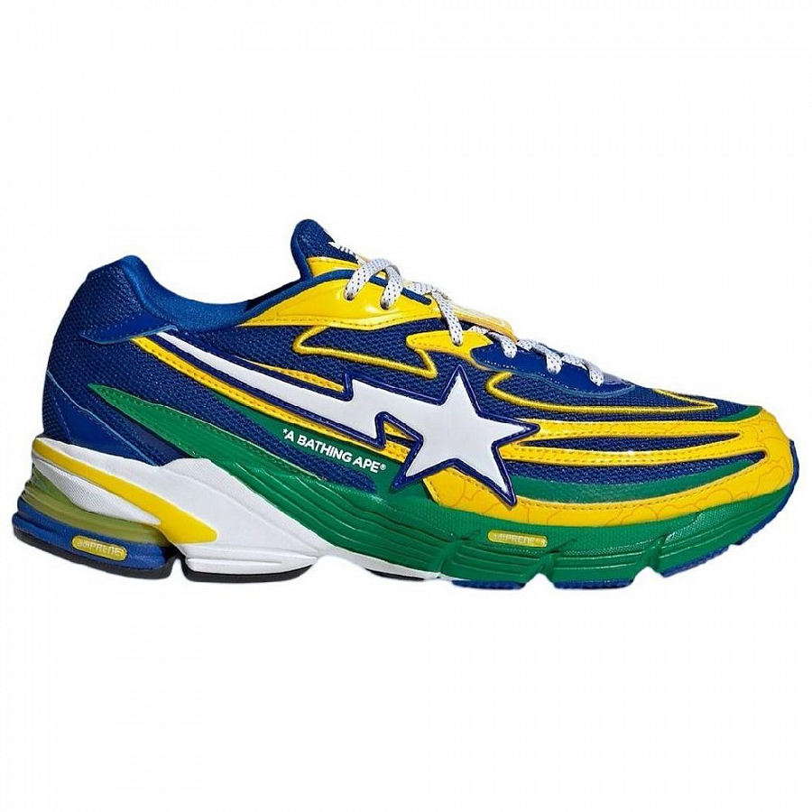Adidas Orketro Bape Yellow Blue Green купить в интернет-магазине Yoocart с быстрой доставкой по России.