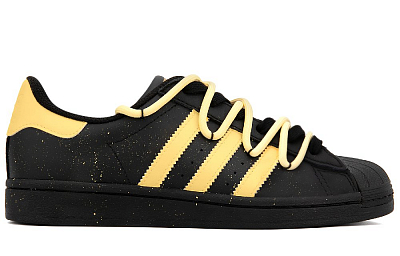 Adidas Originals SUPERSTAR Anti-Slip And Wear-Resistant Lightweight Low-Top Skateboard Shoes Unisex Black