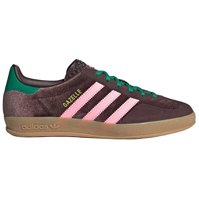 Adidas Gazelle Indoor Brown Velvet Women's