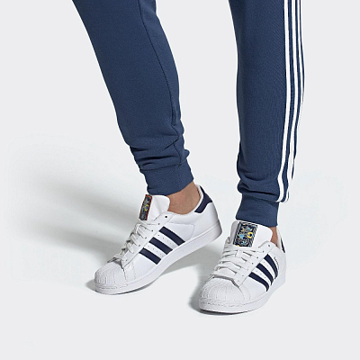 Adidas Originals Superstar 'White Collegiate Navy'