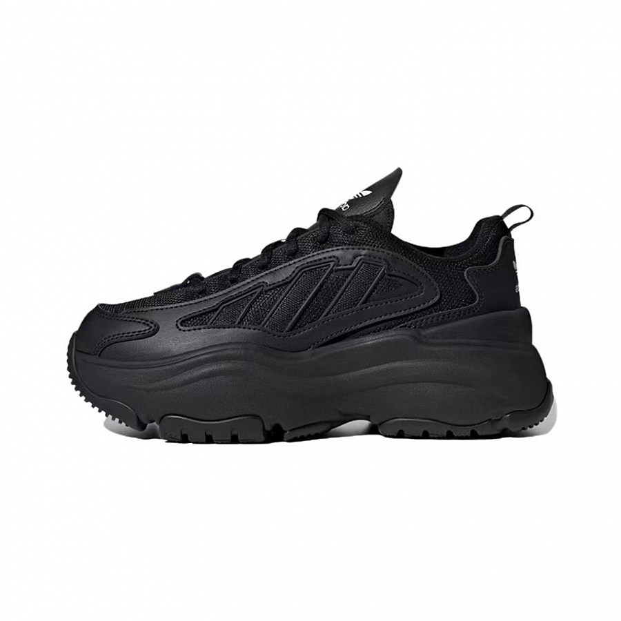 Adidas Originals OZGAIA Slip Resistant Height Increasing Low Top Casual Shoes Unisex Black Pink купить в интернет-магазине Yoocart с быстрой доставкой по России.