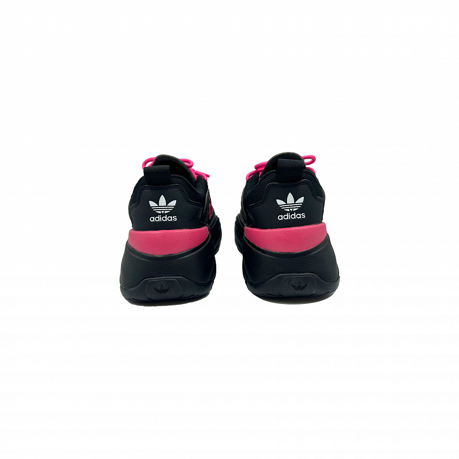Adidas Originals OZGAIA Casual Shoes Women's Low-Top Black/Rose Red купить в интернет-магазине Yoocart с быстрой доставкой по России.