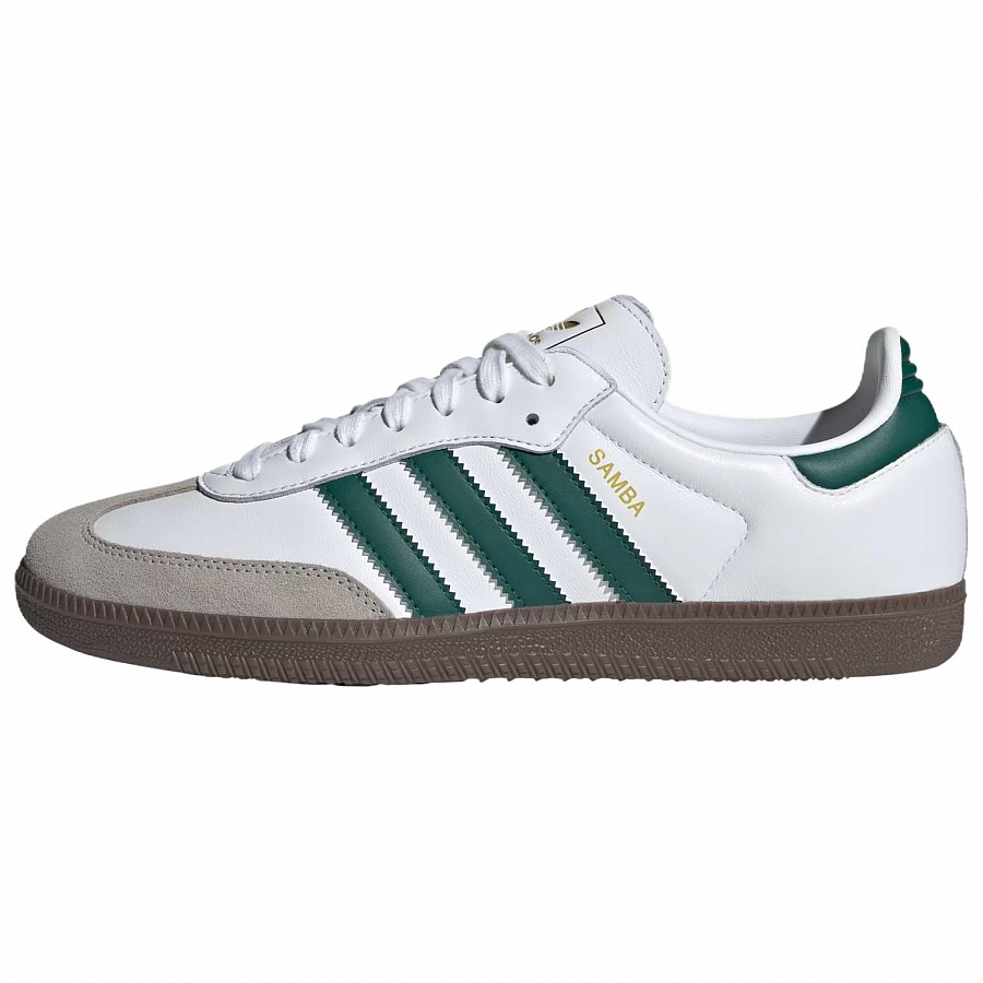 Adidas Samba Og Cloud White Collegiate Green купить в интернет-магазине Yoocart с быстрой доставкой по России.