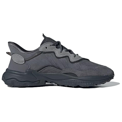 Adidas Originals Ozweego Anti-Slip Wear-Resistant Low-Top Chunky Sneakers Unisex Gray