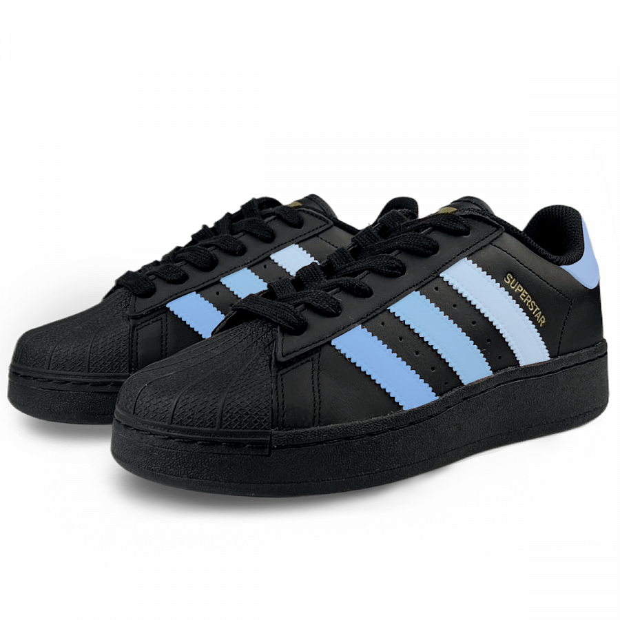 Adidas Originals SUPERSTAR XLG Slip-Resistant Low-Top Skateboard Shoes Unisex Black купить в интернет-магазине Yoocart с быстрой доставкой по России.