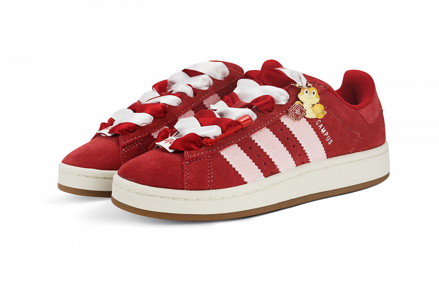 Adidas Originals CAMPUS 00s Anti Slip Wear Resistant Low Top Skateboard Shoes Unisex Red Pink купить в интернет-магазине Yoocart с быстрой доставкой по России.