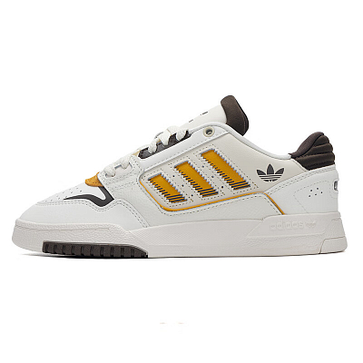 Adidas Originals Drop Step 2.0 Anti Slip And Wear Resistant Breathable Low Top Skateboard Shoes Unisex Ecru