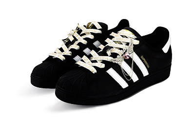 Adidas Originals SUPERSTAR Anti-Slip And Wear-Resistant Lightweight Low-Top Skateboard Shoes Unisex Black