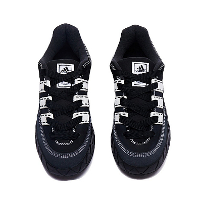 Adidas Originals Adimatic Anti-Slip Wear-Resistant Low-Top Skateboard Shoes Unisex Black