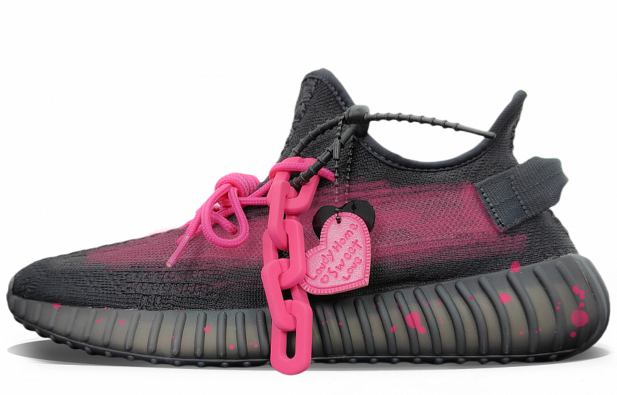 Adidas Originals Yeezy Boost 350 V2 Moisture-wicking Low-Top Casual Shoes Unisex Black Pink купить в интернет-магазине Yoocart с быстрой доставкой по России.