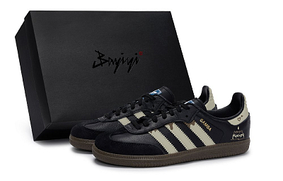 Adidas Originals SAMBA OG Skateboard Shoes Unisex Low-Top Black