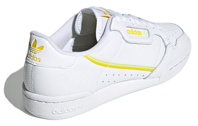 Adidas Women's Continental 80 'White Semi Frozen Yellow' Women's