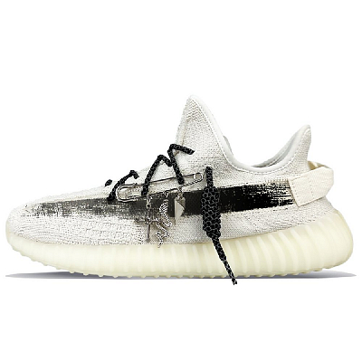 Adidas Originals Yeezy Boost 350 V2 Abrasion Resistant Low Top Casual Shoes Unisex White