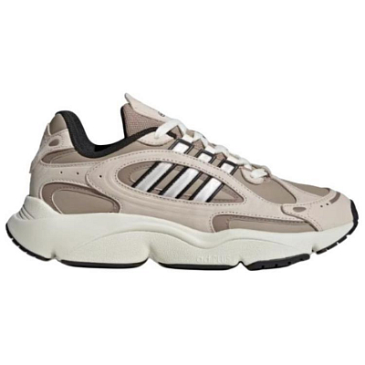 Adidas Originals Ozmillen Anti-Slip Wear-Resistant Low-Top Chunky Sneakers Unisex Brown White