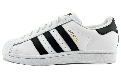 Adidas Originals Superstar Skateboard Shoes Unisex Low-Top Blue