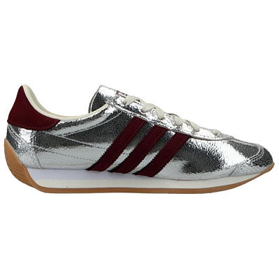 Adidas Country Og Silver Metallic Maroon Women's