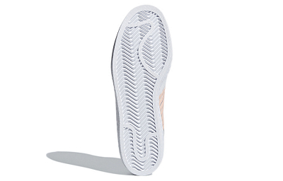 Adidas Superstar Slip On White Orange Women's