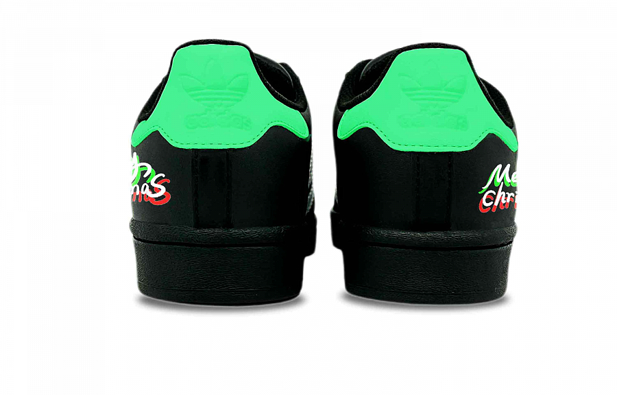 Adidas Originals SUPERSTAR Slip Resistant Low Top Skateboard Shoes Unisex Black Green Red купить в интернет-магазине Yoocart с быстрой доставкой по России.