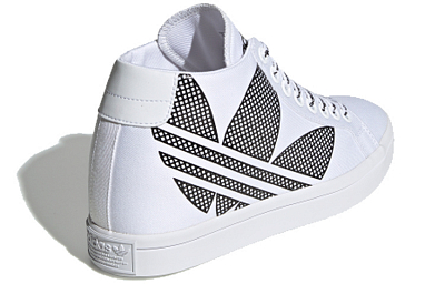 Adidas Originals Courtvantage Heel Logo White Women's